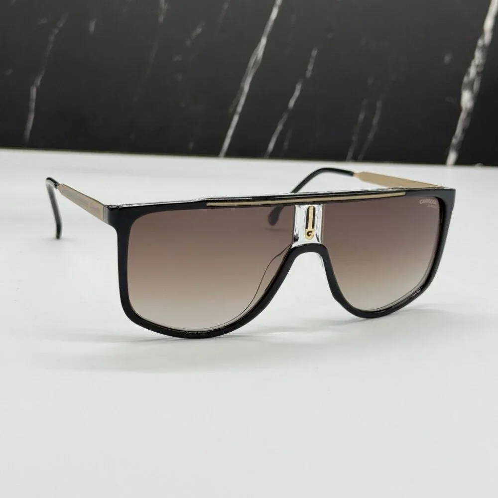 NEW CARRERA 1056/S 2M2 SUNGLASSES MEN BROWN GOLD AVIATOR EYEWEAR